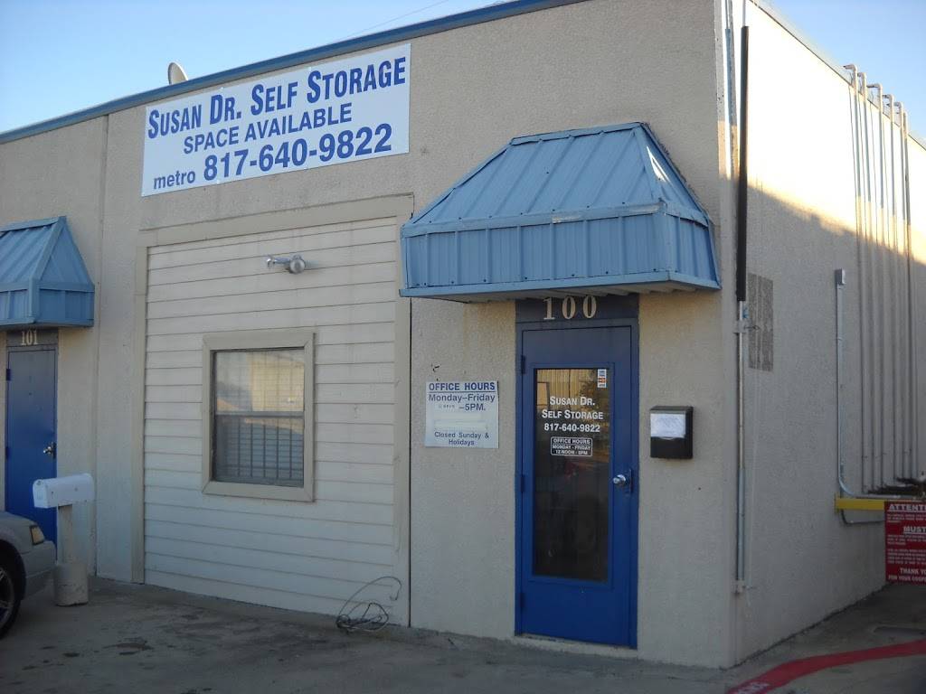 Susan Dr. Self Storage | 3000 Pinewood Dr, Arlington, TX 76010, USA | Phone: (817) 640-9822