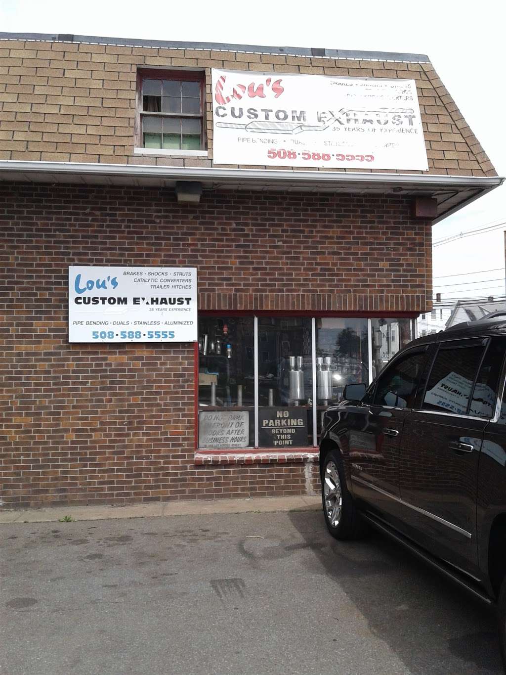 Lous Custom Exhaust | 258 Grove St, Brockton, MA 02302, USA | Phone: (508) 588-5555