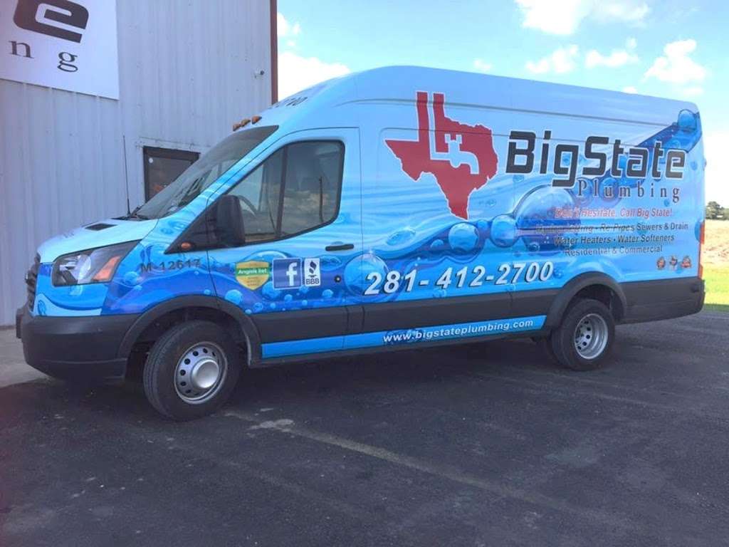 Big State Plumbing | 2021 S Velasco St, Angleton, TX 77515, USA | Phone: (979) 549-9600