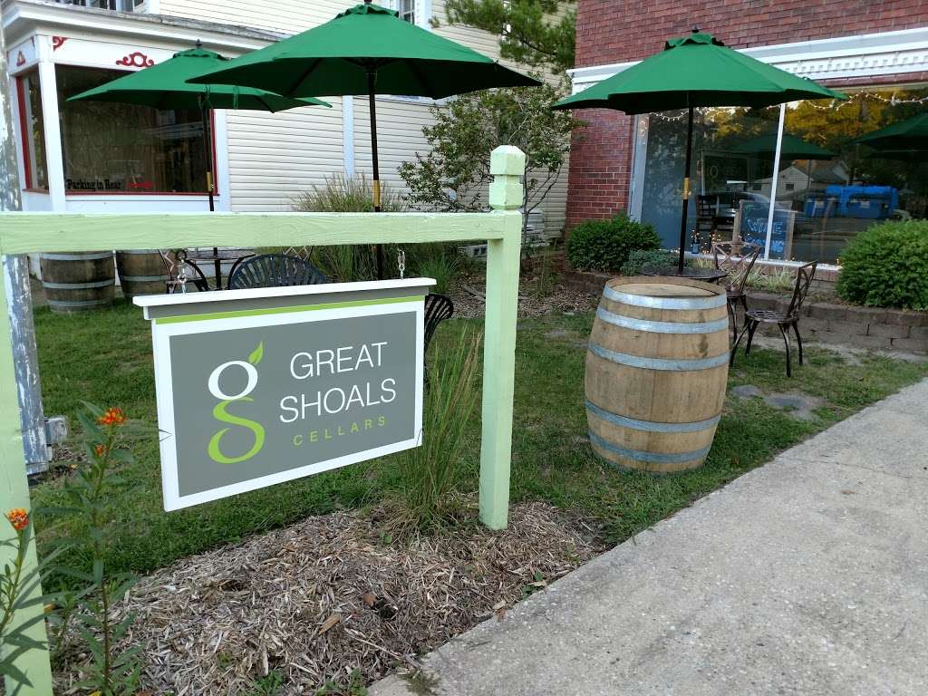 Great Shoals Cellars | 500 S Talbot St, St Michaels, MD 21663, USA | Phone: (443) 786-0965