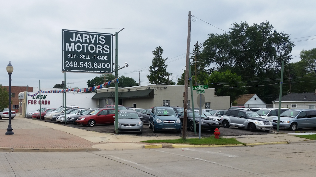 Jarvis Motors | 24333 John R Rd, Hazel Park, MI 48030, USA | Phone: (248) 543-6300