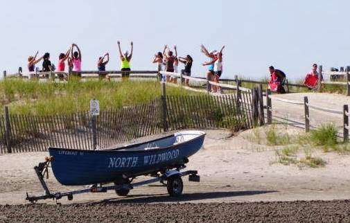 Beach Chair Fitness | 128 W 2nd Ave, North Wildwood, NJ 08260, USA | Phone: (800) 738-9464