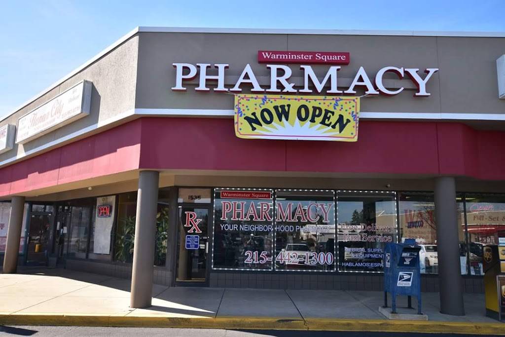 Warminster Square Pharmacy | 1535 Street Rd, Warminster, PA 18974, USA | Phone: (215) 442-1300