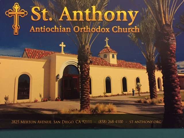 St Anthony Antiochian Orthodox | 2825 Merton Ave, San Diego, CA 92111, USA