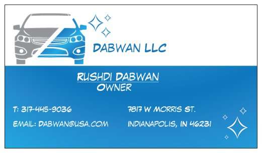 Dabwan LLC | 7817 W Morris St, Indianapolis, IN 46231, USA | Phone: (317) 445-9036