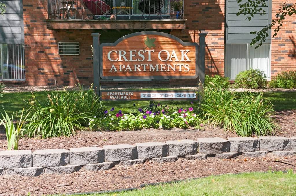 Crest Oak Apartments | 9900 Bluebird St NW, Minneapolis, MN 55433, USA | Phone: (763) 754-2411