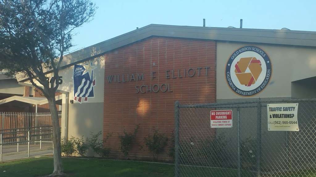 William F Elliott Elementary School | 18415 Cortner Ave, Cerritos, CA 90703, USA | Phone: (562) 229-7850