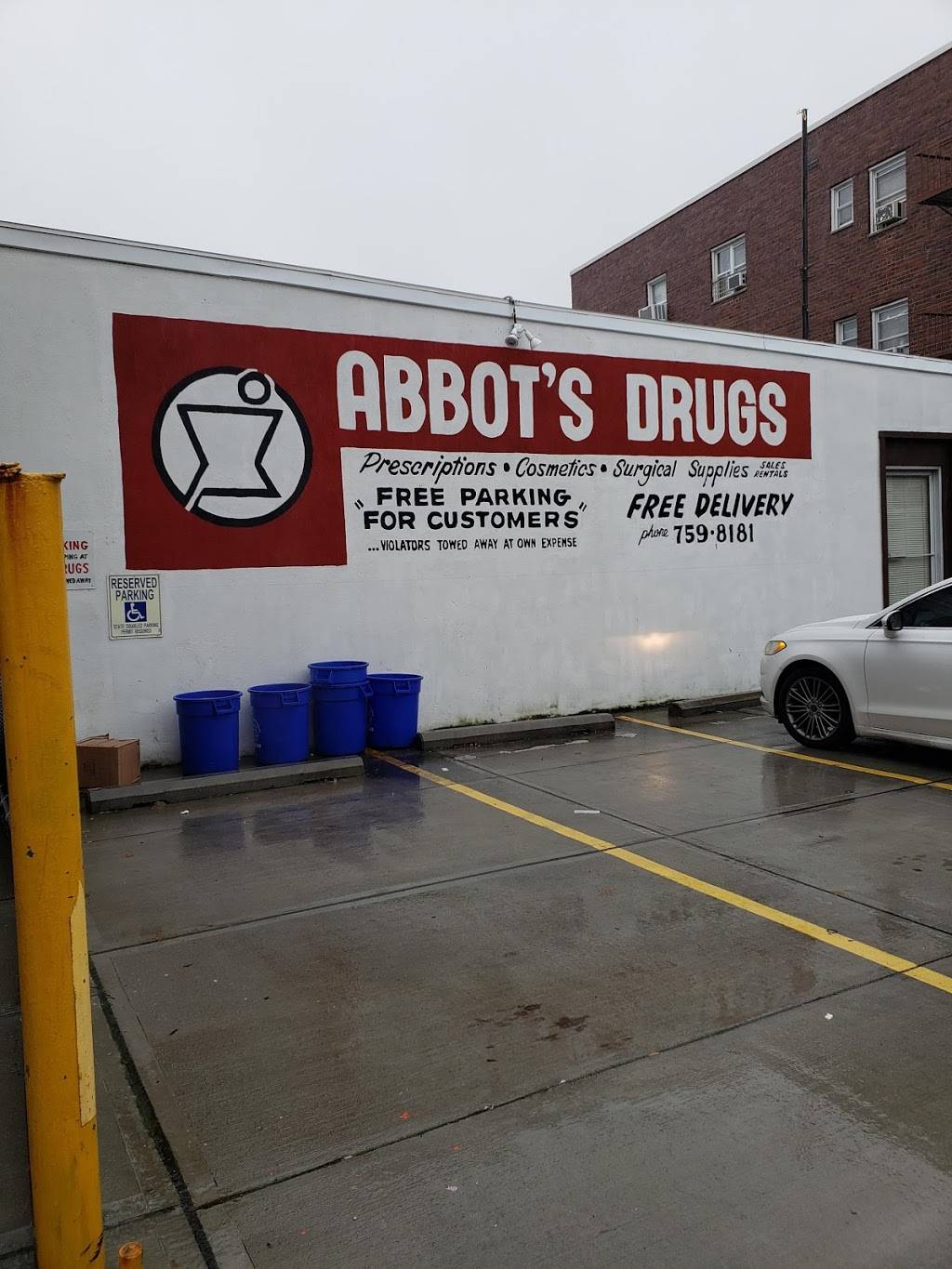 Abbots Drug Store | 531 Washington Ave, Belleville, NJ 07109, USA | Phone: (973) 759-8181