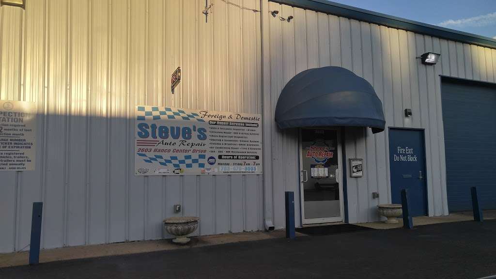 Steves Auto Repair & Tire | 2603 Hanco Center Drive, Woodbridge, VA 22191, USA | Phone: (703) 670-8005