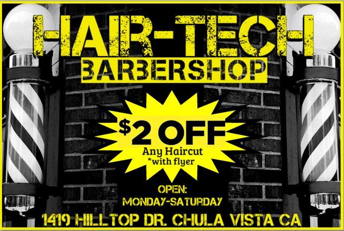 Hair tech | 1419 Hilltop Dr, Chula Vista, CA 91911, USA