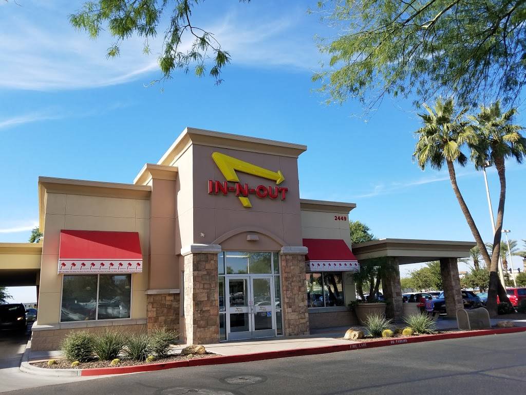 In-N-Out Burger | 2449 S Market St, Gilbert, AZ 85296, USA | Phone: (800) 786-1000