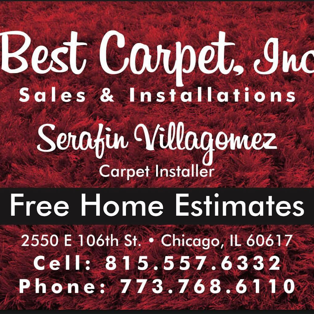 Best Carpet Incorporation | 2550 E 106th St, Chicago, IL 60617 | Phone: (773) 768-6110