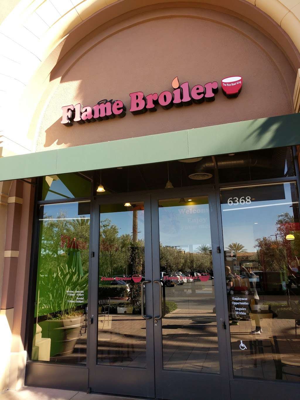 Flame Broiler | 6368 Irvine Blvd, Irvine, CA 92620, USA | Phone: (949) 788-1240