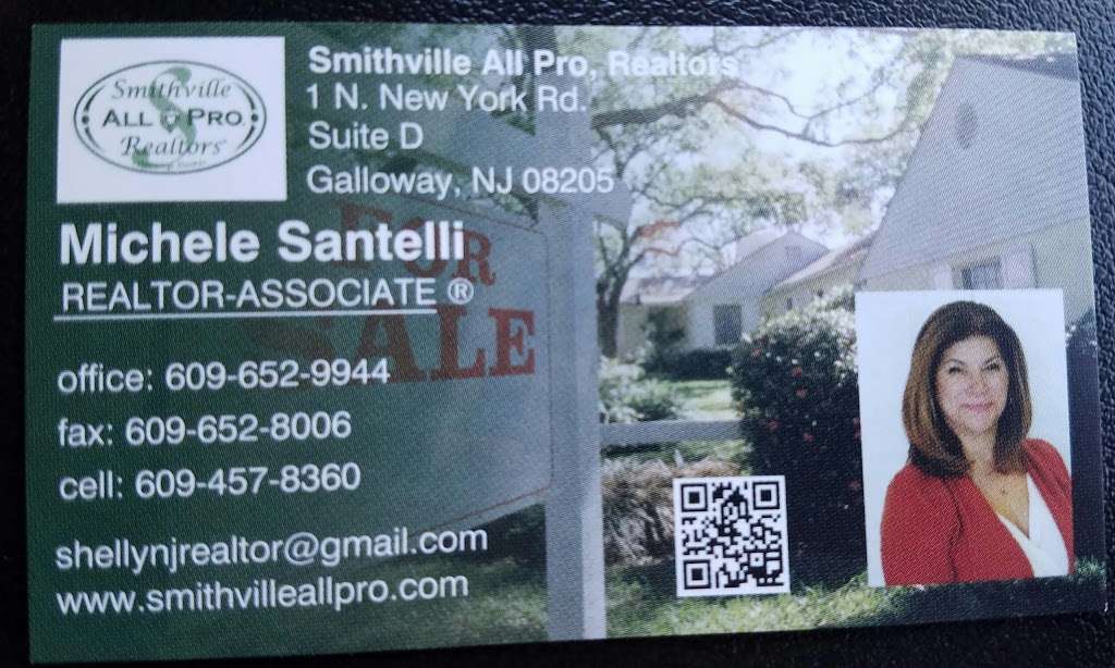 Smithville All Pro Realtors | 1 N New York Rd # 1D, Galloway, NJ 08205, USA | Phone: (609) 652-9944