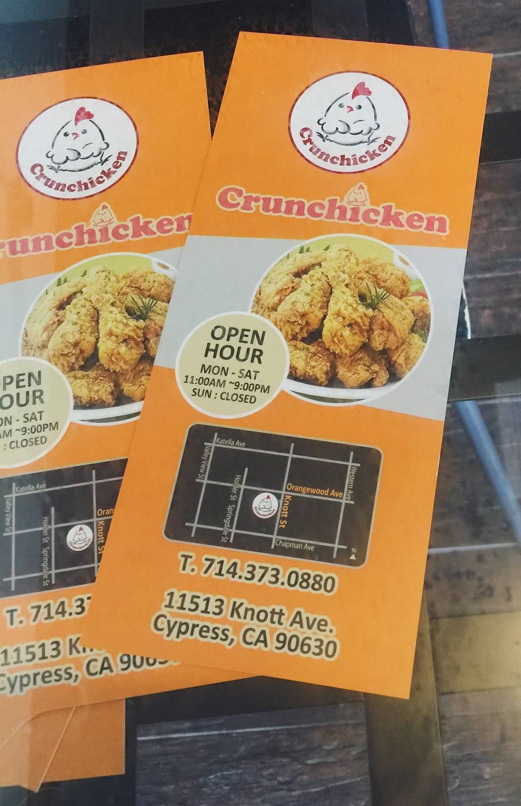 Crunchicken | 11513 Knott Ave, Cypress, CA 90630, USA | Phone: (714) 373-0880