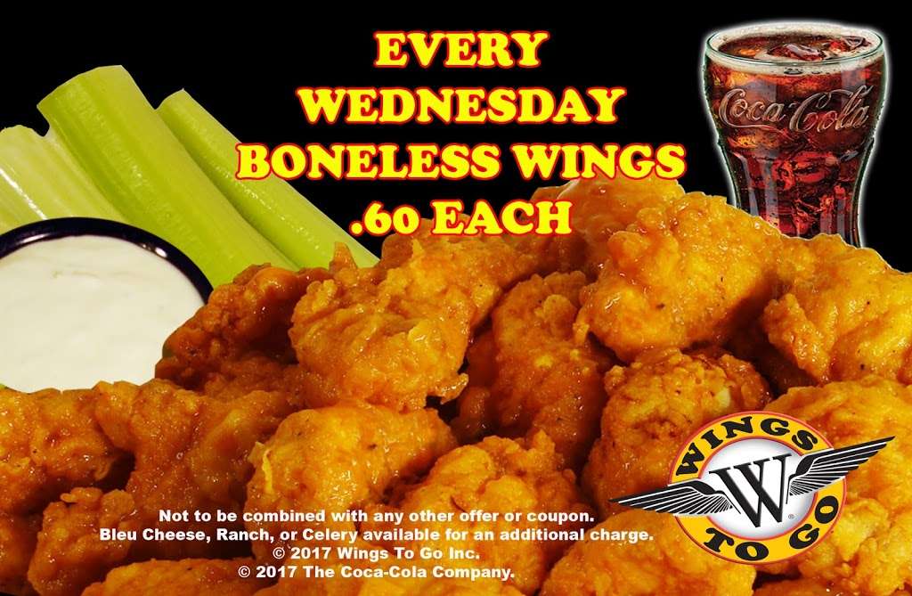 Wings To Go - New Castle | 1404 N Dupont Hwy, New Castle, DE 19720, USA | Phone: (302) 322-5050