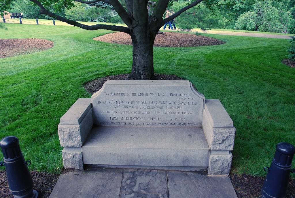 Korean War Contemplative Bench | 1 Wilson Ave, Fort Myer, VA 22211, USA | Phone: (877) 907-8585 Korean War Contemplative Bench | 1 Wilson Ave, Fort Myer, VA 22211, USA | Phone: (877) 907-8585