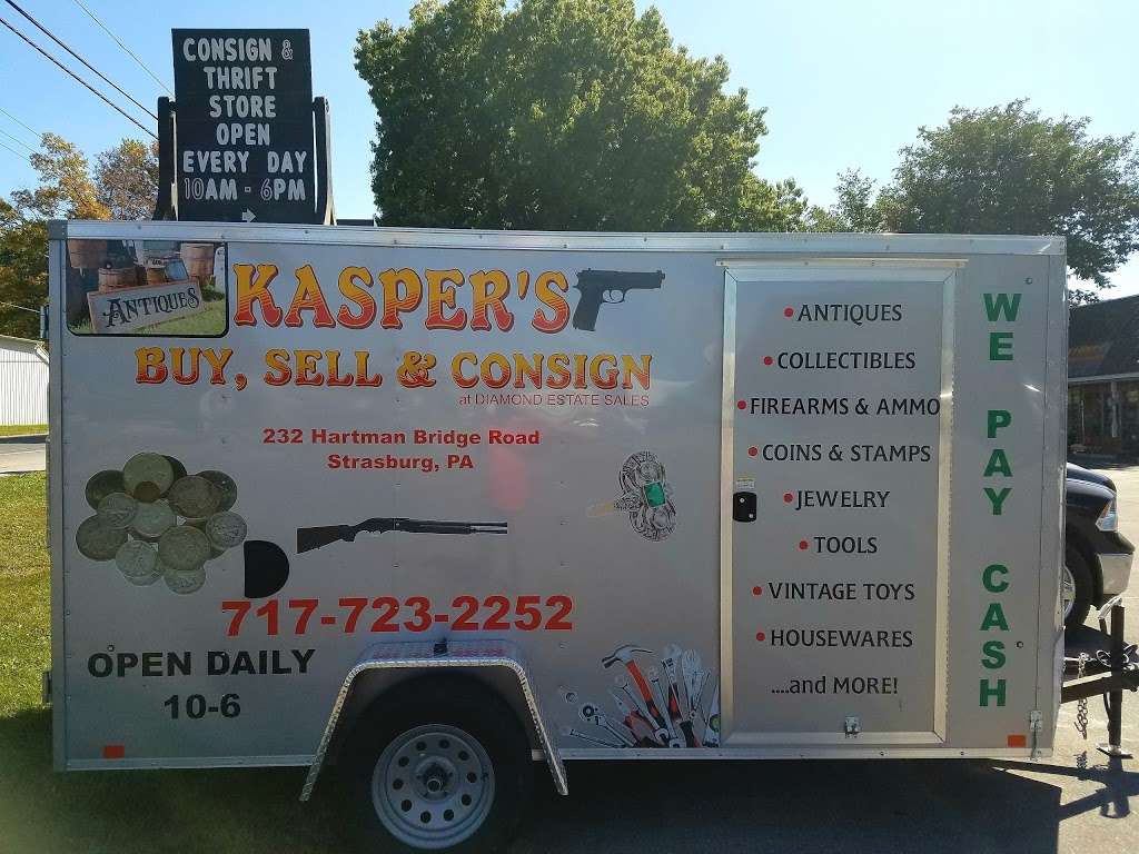 Kaspers Buy, Sell & Consign | 232 Hartman Bridge Rd, Strasburg, PA 17579, USA | Phone: (717) 723-2252