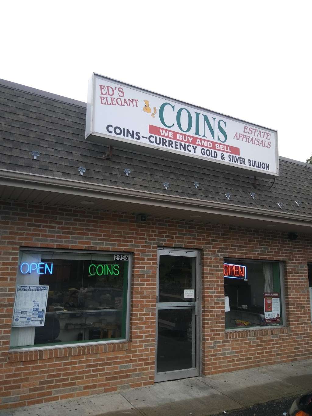 Eds Elegant Coins | 2956 U.S. 9, Howell, NJ 07731 | Phone: (732) 942-8222