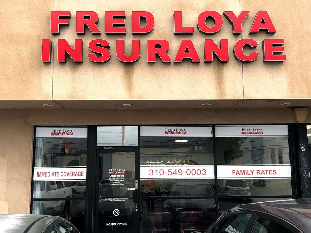 Fred Loya Insurance | 128 W Pacific Coast Hwy, Wilmington, CA 90744, USA | Phone: (310) 549-0003