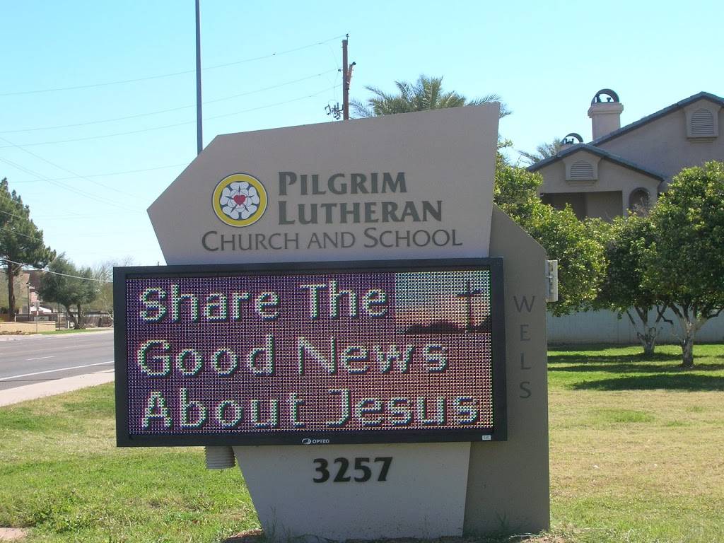 Pilgrim Lutheran Church and School | 3257 E University Dr, Mesa, AZ 85213, USA | Phone: (480) 830-1723