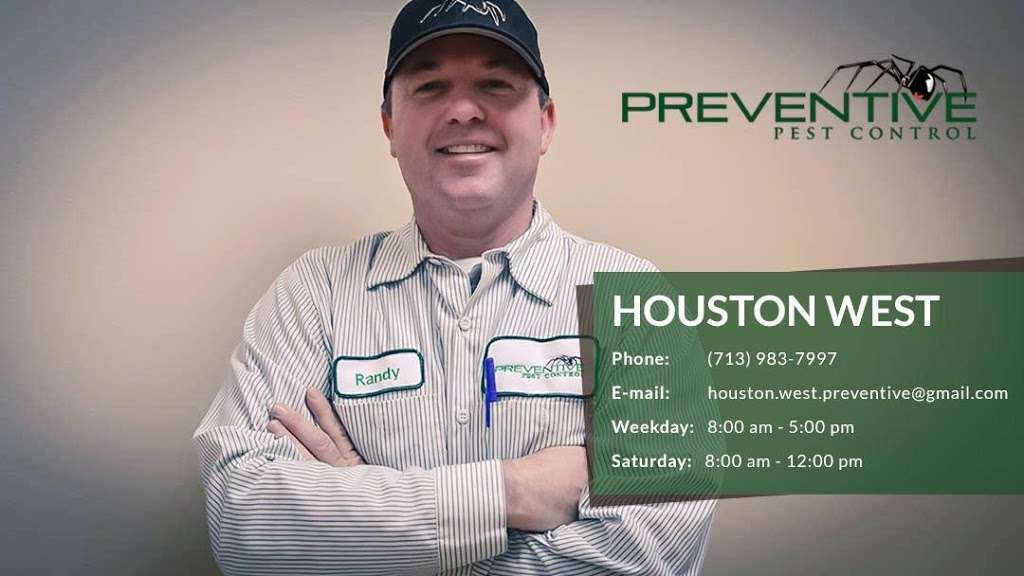 Preventive Pest Control - West Houston | 10050 W Gulf Bank Rd #214, Houston, TX 77040, USA | Phone: (713) 983-7997