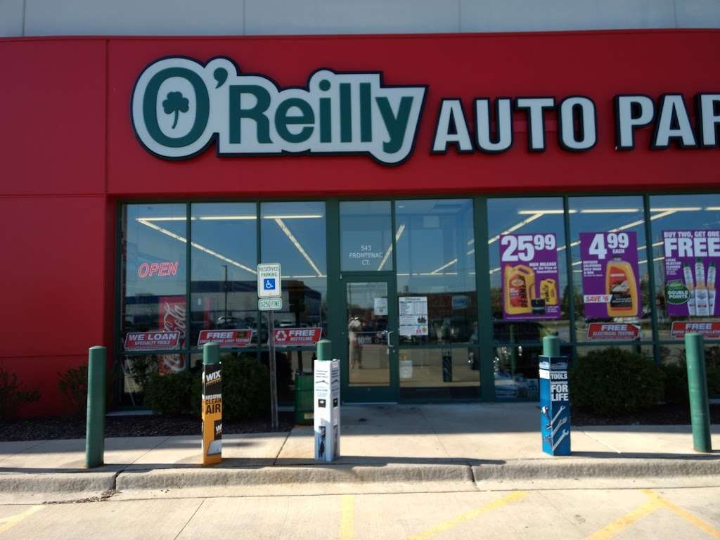 OReilly Auto Parts | 543 Frontenac Rd, Naperville, IL 60563, USA | Phone: (630) 548-0872