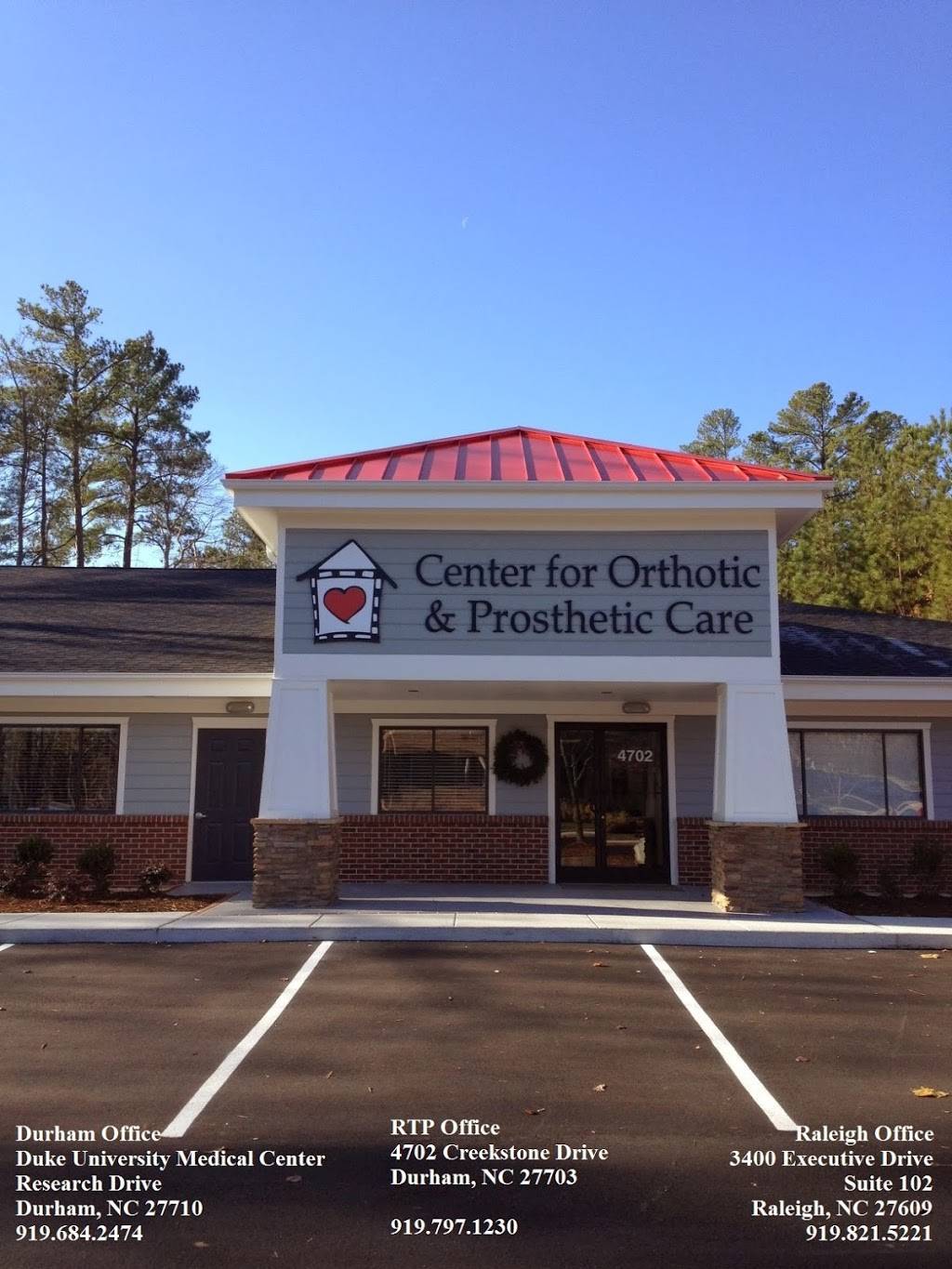 Center for Orthotic & Prosthetic Care | 166 Springbrook Ave, Clayton, NC 27520, USA | Phone: (919) 585-4173