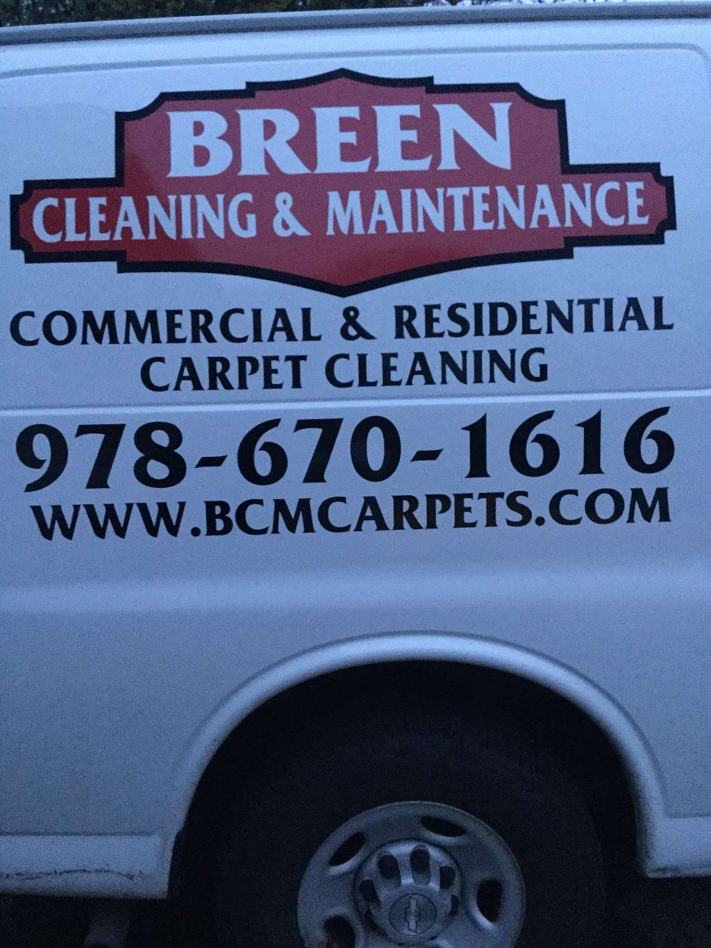 Breen Carpet Cleaning & Maintenance | 82 Allen Rd, Billerica, MA 01821, USA | Phone: (978) 670-1616