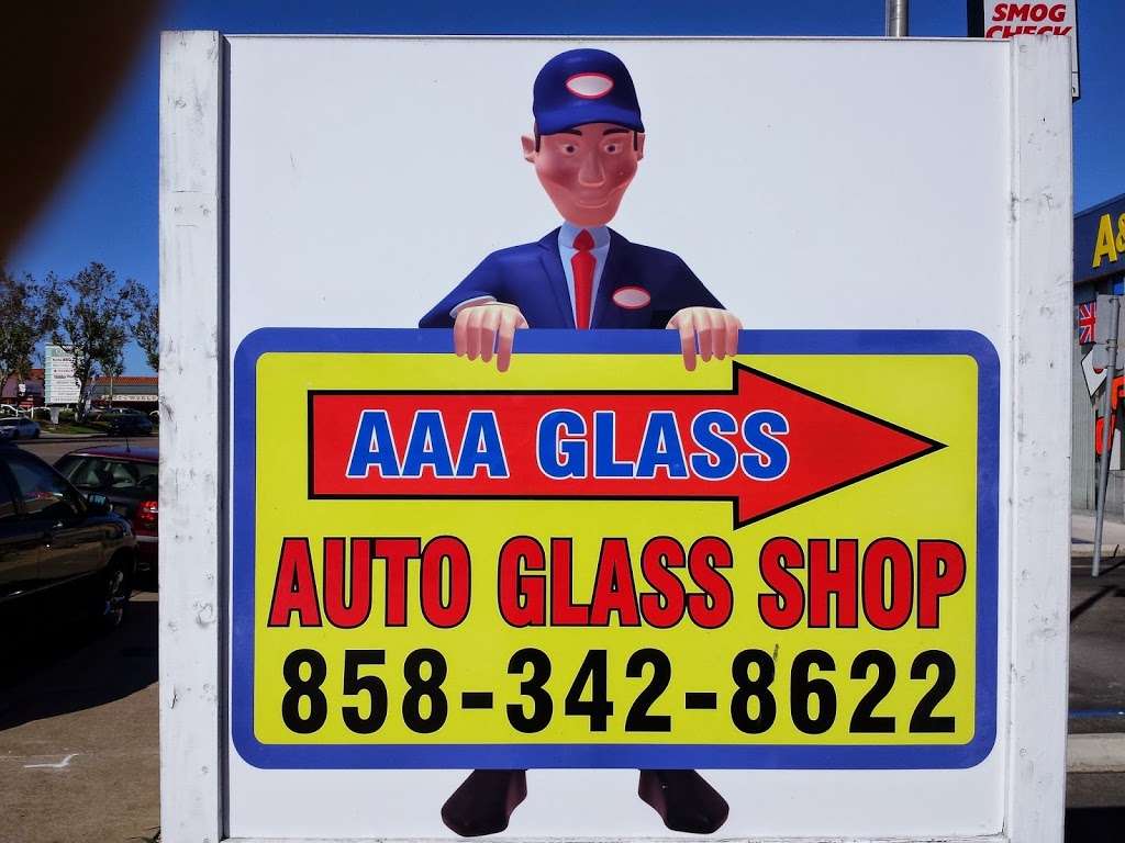 AAA Glass | Fenton Marketplace Driveway, San Diego, CA 92108, USA | Phone: (858) 342-8622