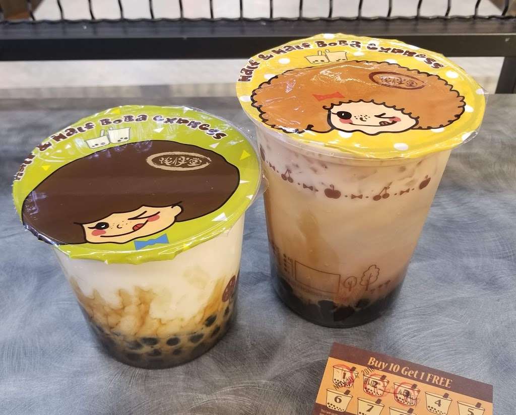 Half and Half Boba Express | 345 E Main St, Alhambra, CA 91801, USA | Phone: (626) 940-5253