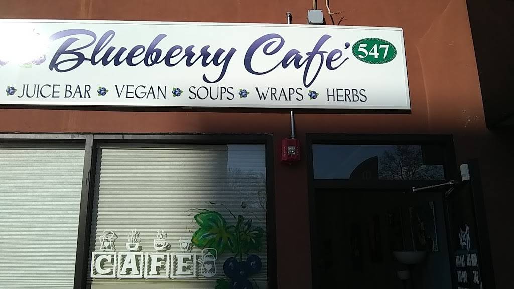 Blueberry Cafe Juice Bar And Vegan Grille | 547 Central Ave, Newark, NJ 07107, USA | Phone: (973) 732-1711