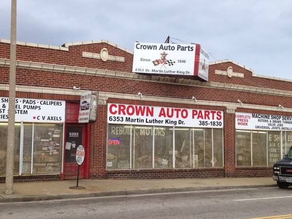 Crown Auto Parts - Performance & Rebuilding | 6353 Dr Martin Luther King Dr, St. Louis, MO 63133, USA | Phone: (314) 385-1830