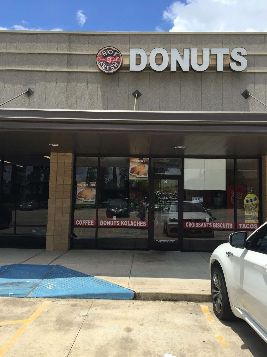 Snowflake Donuts | 24525 Gosling Rd h, Spring, TX 77389, USA | Phone: (281) 516-7763