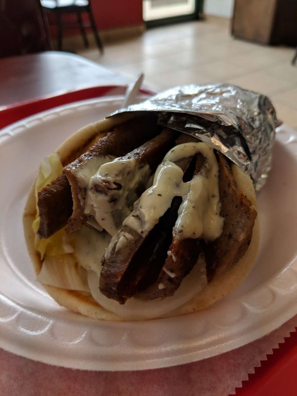 Gyro Factory | 2858, 8222 Gunston Corner Ln, Lorton, VA 22079 | Phone: (703) 495-9777