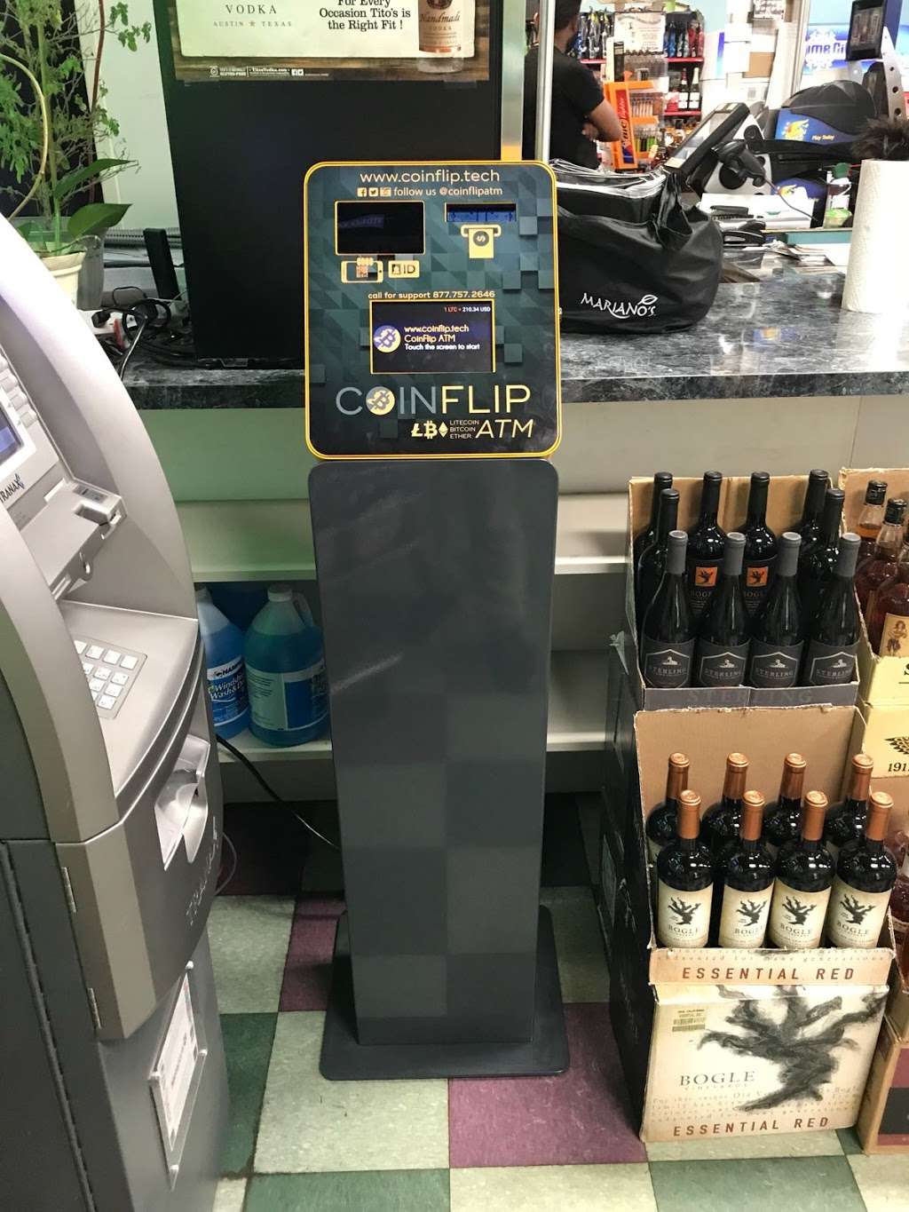 CoinFlip Bitcoin ATM | Tobacco & Liquor, 2450 US-12, Spring Grove, IL 60081 | Phone: (773) 800-0106