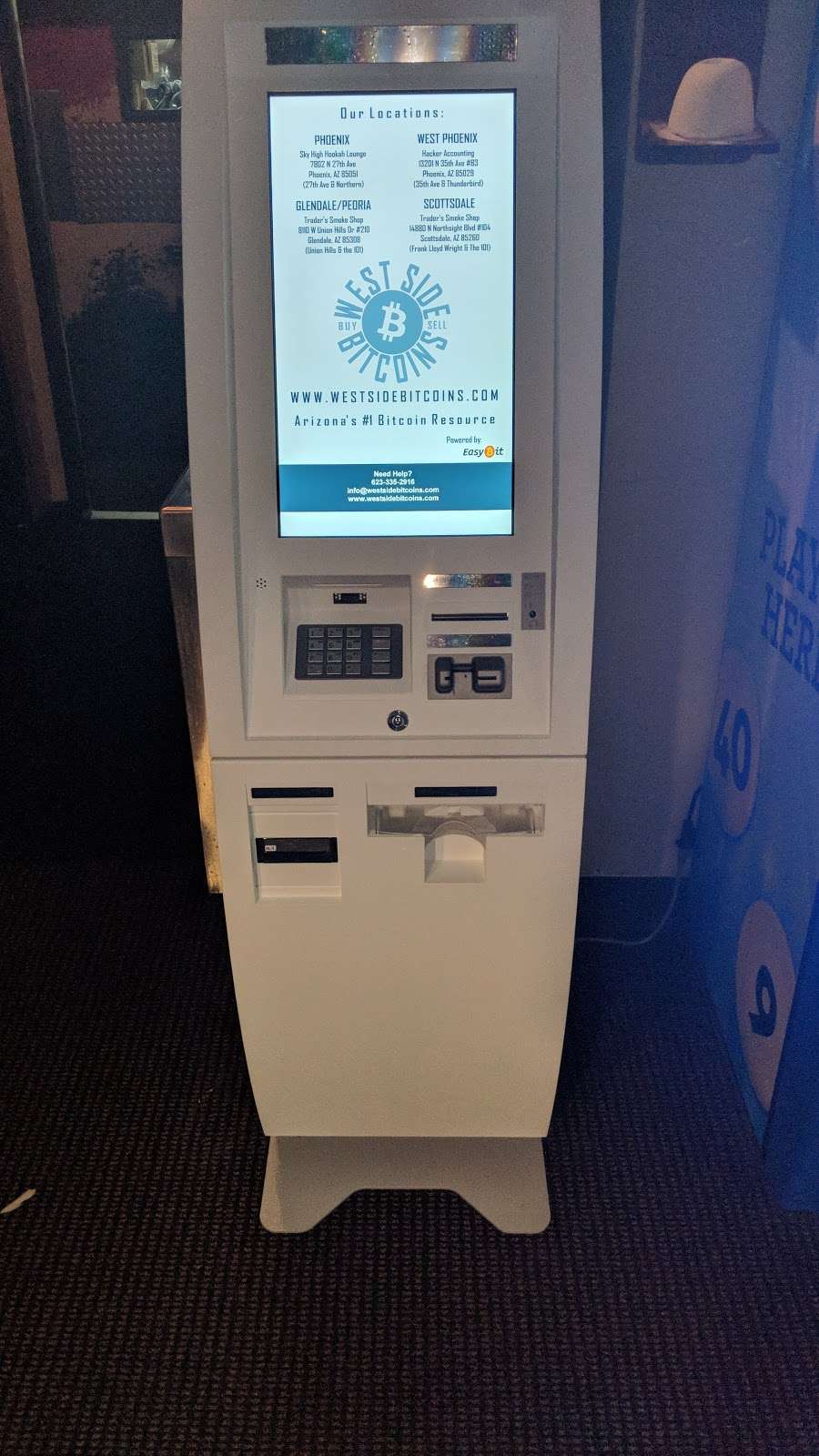 Phoenix Crypto Bitcoin ATM | 9635 W Peoria Ave #101, Peoria, AZ 85345, USA | Phone: (623) 335-2916