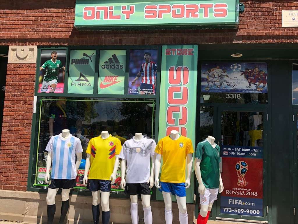 Only Sports Soccer | 3318 W Lawrence Ave, Chicago, IL 60625 | Phone: (773) 509-9000