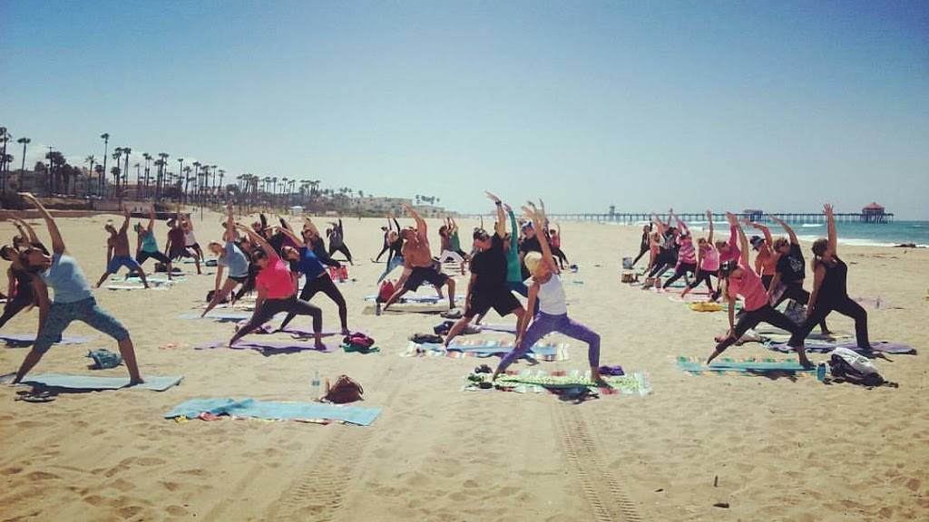 Yoga on the Beach Huntington Beach | Tower 14, Huntington Beach, CA 92648, USA | Phone: (714) 209-5222