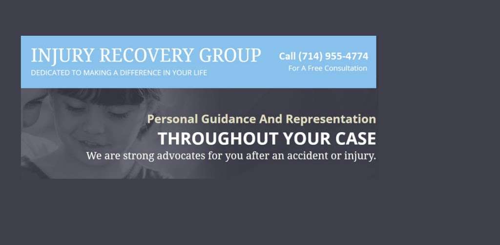 Injury Recovery Group | 245 Fischer Ave B4, Costa Mesa, CA 92626, USA | Phone: (310) 893-0062