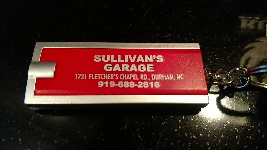 Sullivans Garage | 1731 Fletchers Chapel Rd, Durham, NC 27703, USA | Phone: (919) 688-2816