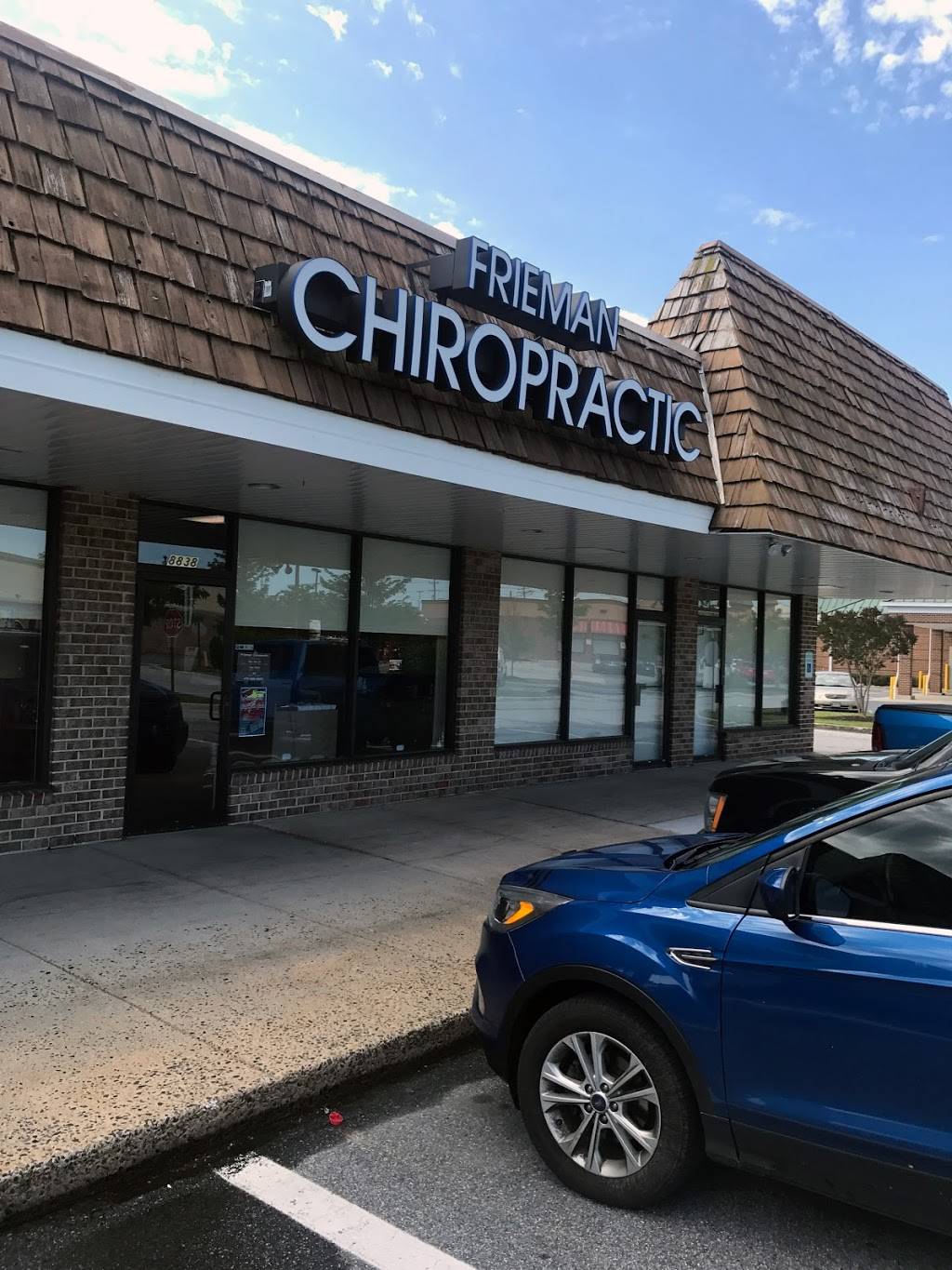 Frieman Chiropractic | 8838 Waltham Woods Rd, Baltimore, MD 21234, USA | Phone: (410) 668-4000