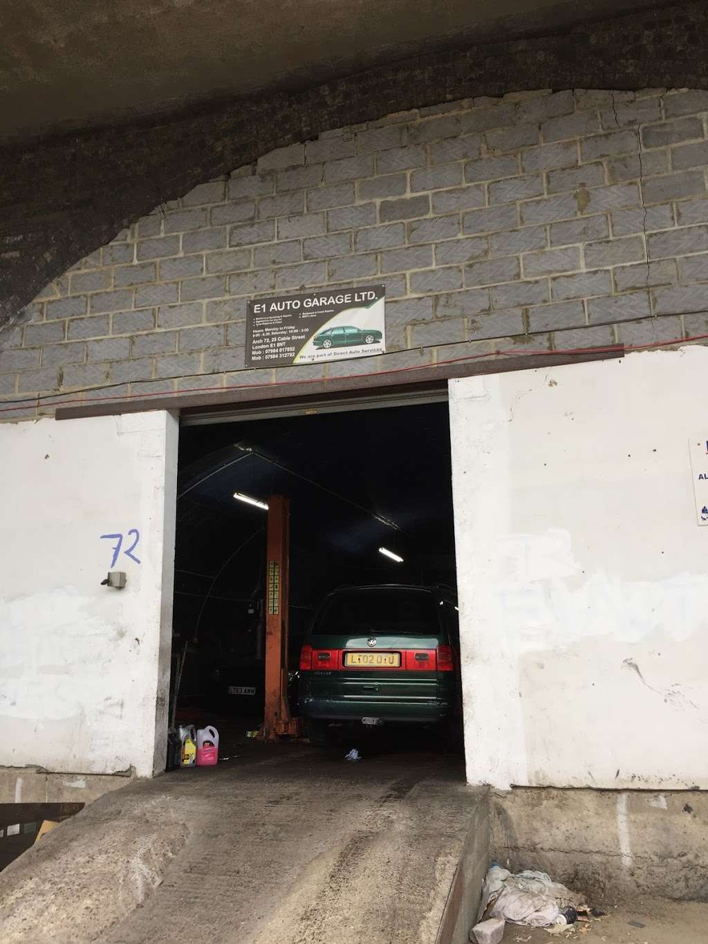 E 1 Auto Garage | 25 Cable St, Whitechapel, London E1 8NT, UK | Phone: 07961 118967