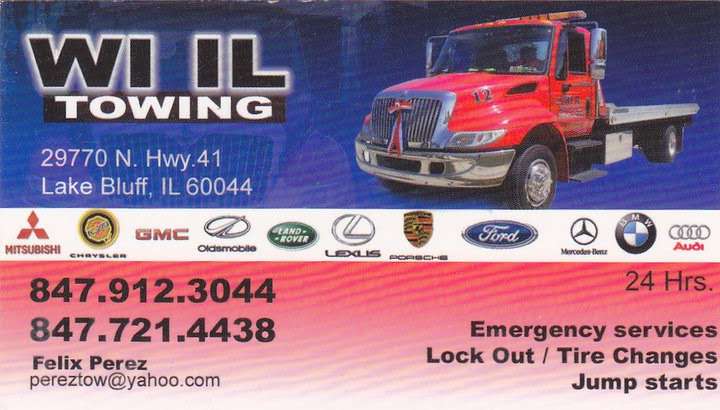 wi il towing & roadside serv. | 70 Noll St, Waukegan, IL 60085, USA | Phone: (847) 721-4438