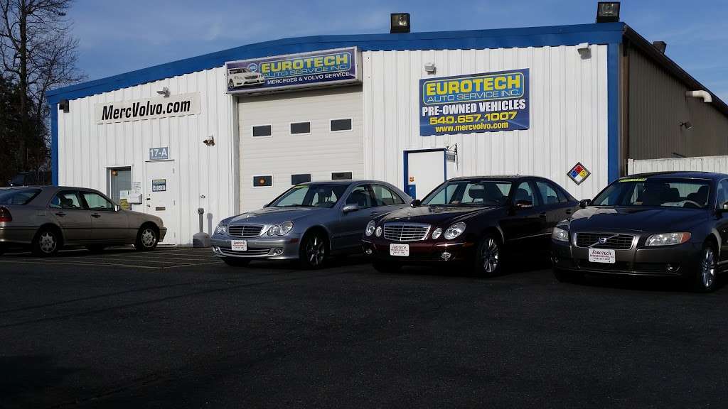 Eurotech Auto Services Inc | 17 Potomac Creek Dr # A, Fredericksburg, VA 22405 | Phone: (540) 657-1007