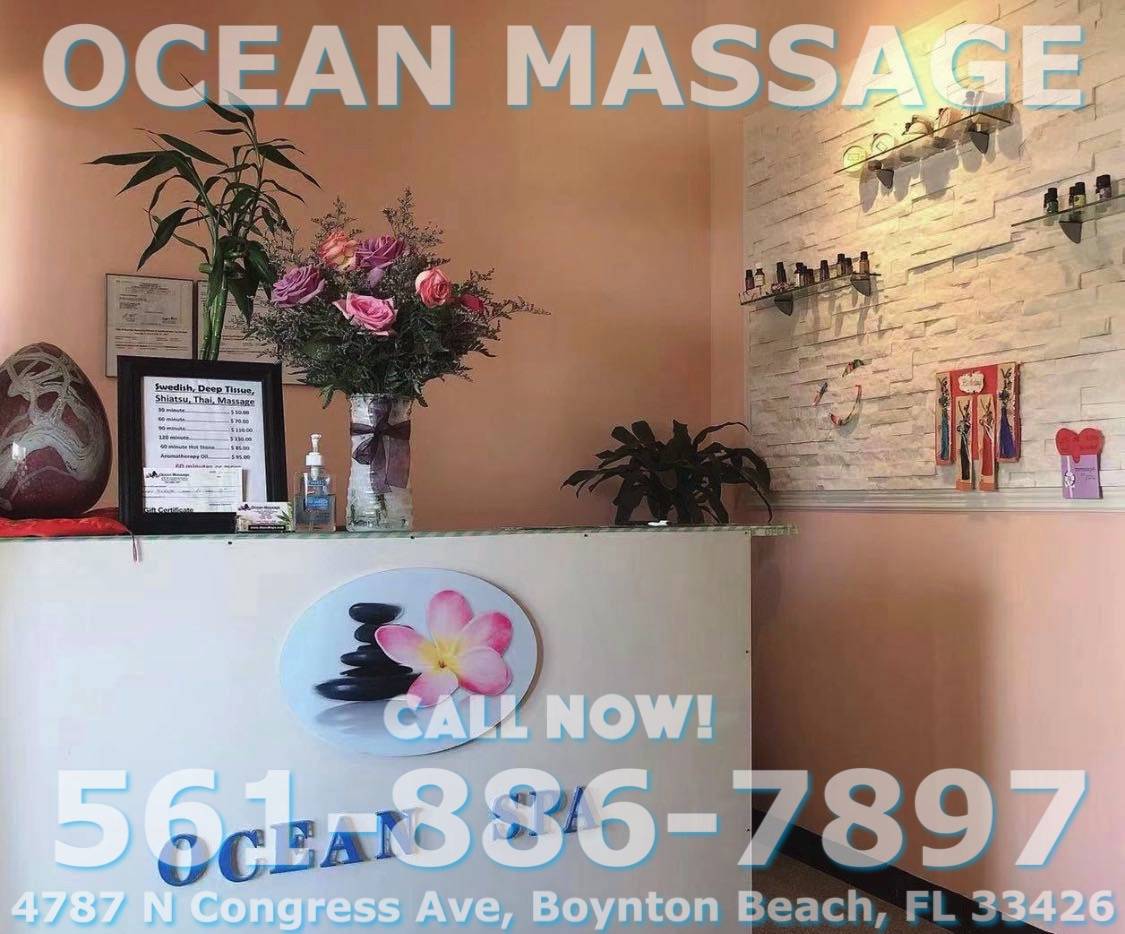 Ocean Massage | 4787 N Congress Ave, Boynton Beach, FL 33426, United States | Phone: (561) 886-7897