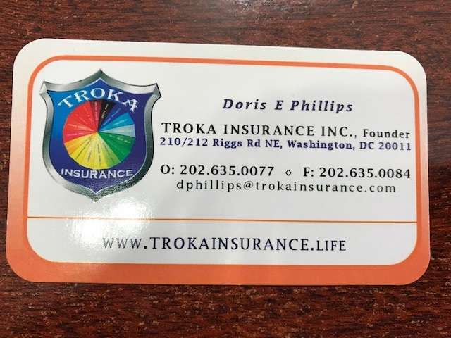Troka Insurance | 212 Riggs Rd NE, Washington, DC 20011, USA | Phone: (202) 635-0077