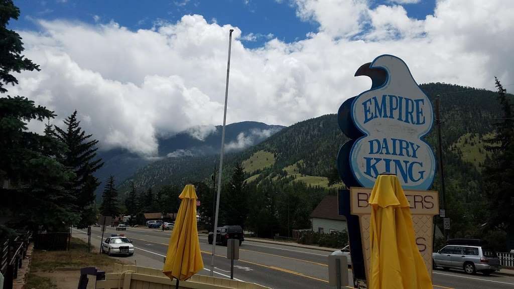 Empire Dairy King | 181 E Park Ave, Empire, CO 80438 | Phone: (303) 569-3103