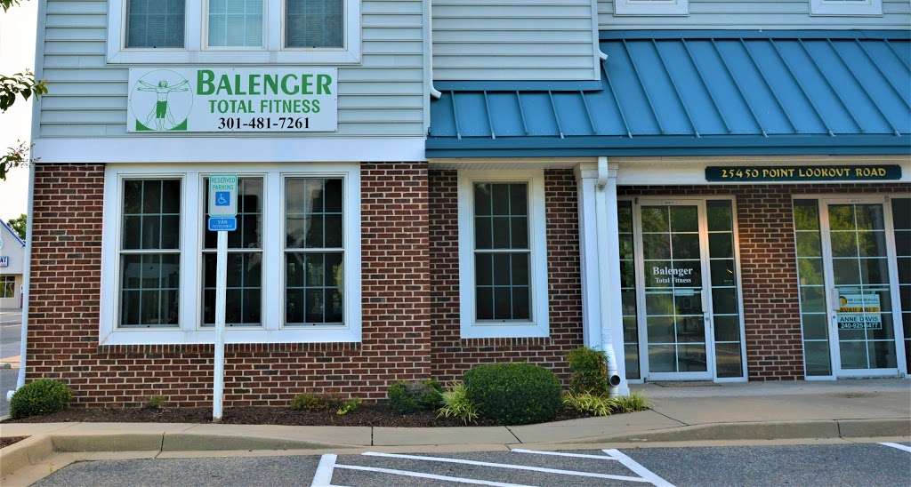 Balenger Total Health and Fitness | 25450 Point Lookout Rd, Leonardtown, MD 20650, USA | Phone: (301) 481-7261