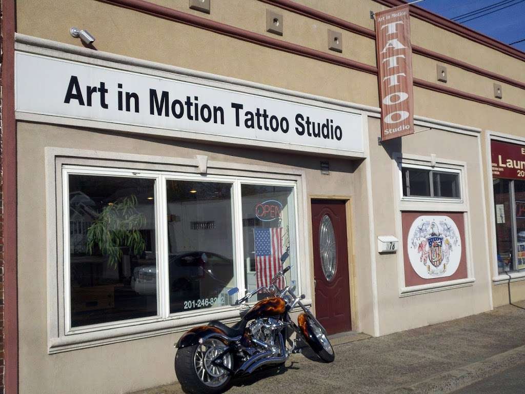 Art In Motion Tattoo Studio | 378 Belleville Turnpike, North Arlington, NJ 07031, USA | Phone: (201) 246-8282